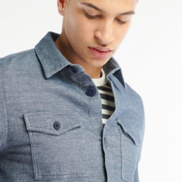 Barbour® Level Overshirt - NAVY image number 3