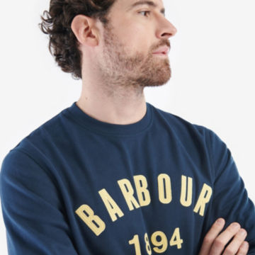 Barbour® John Crew Sweatshirt - NAVYimage number 3