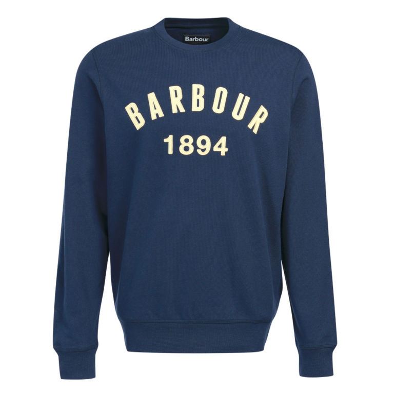 Barbour® John Crew Sweatshirt - NAVY image number 0