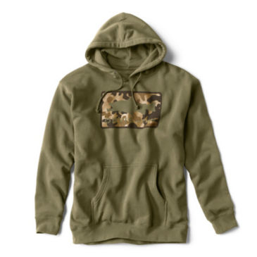 1971 Camo Trout Hoodie - 