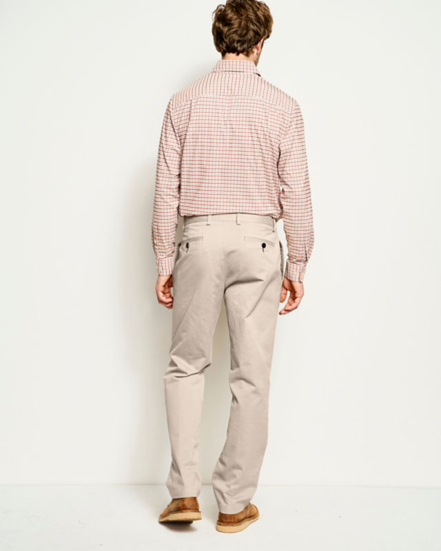Ultimate Khakis Pleated Front Pants - STONE image number 2
