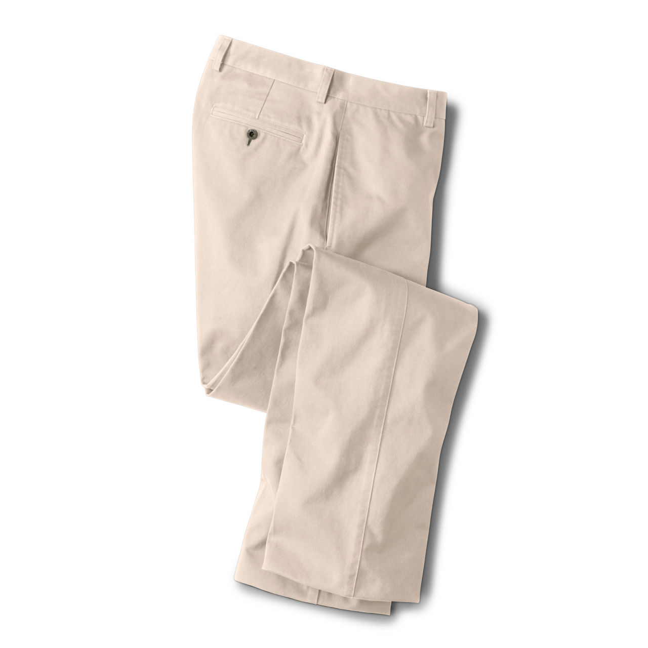 Ultimate Khakis Plain Front Pants - STONE image number 0