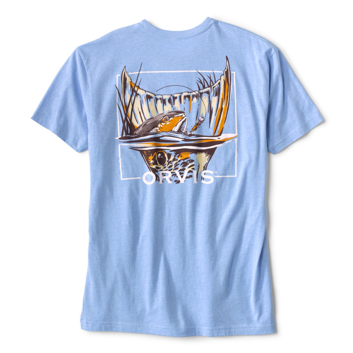 Topwater Redfish T-Shirt - BLUE FOGimage number 0