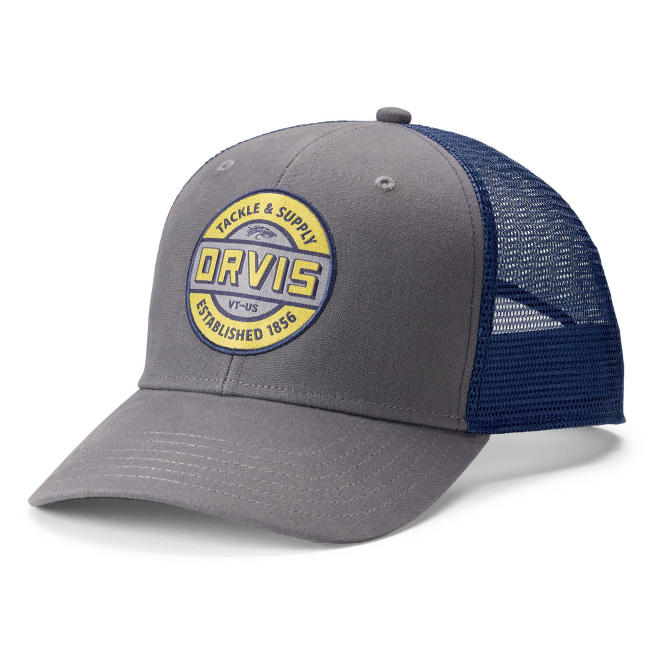 Tackle & Supply Trucker Hat - GRAY image number 0