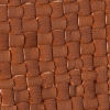 Saddle Ridge Woven Leather Tote - COGNAC