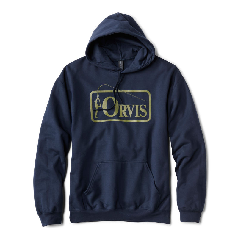 Bent Rod Badge Hoodie - TRUE NAVY image number 1