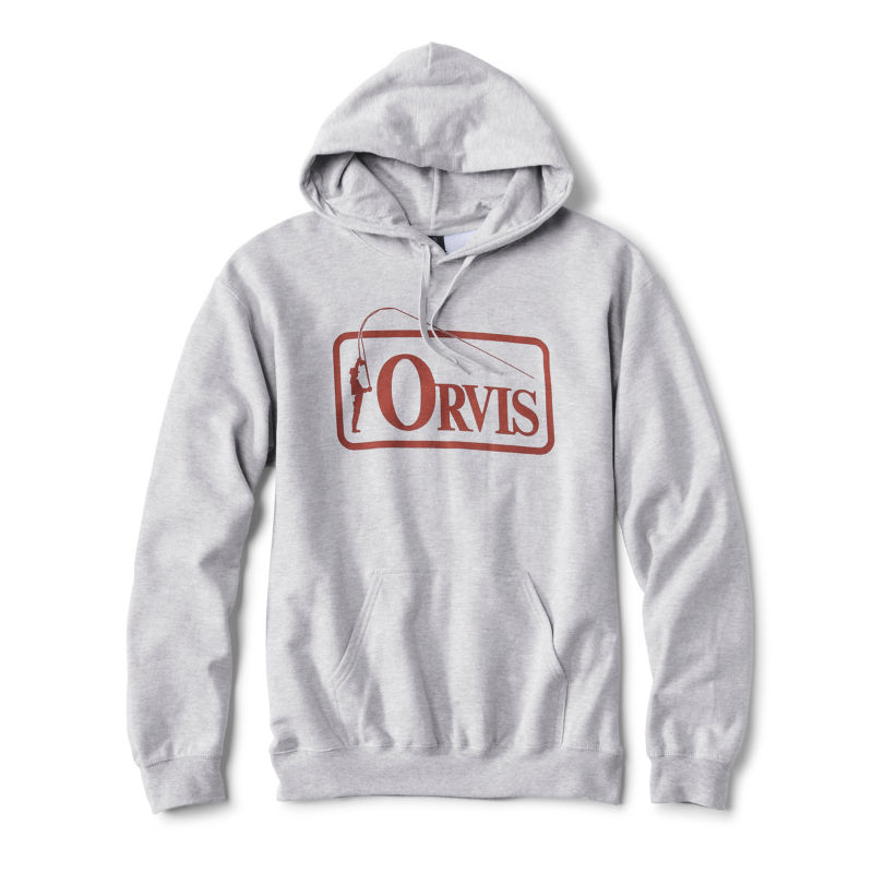Bent Rod Badge Hoodie - GREY HEATHER image number 0