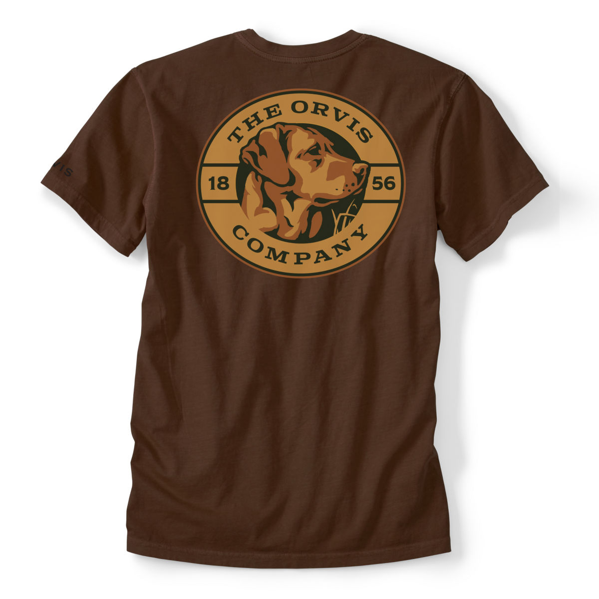 Orvis Dog Badge T-Shirt - ESPRESSOimage number 0