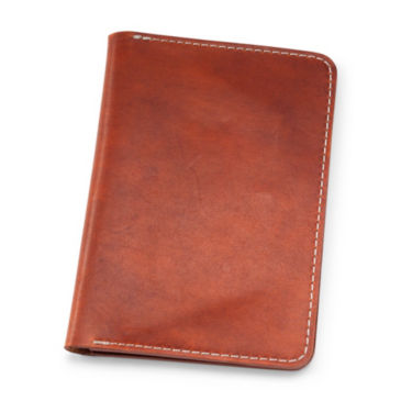 Leather Passport Wallet - 