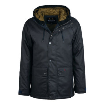 Barbour® Rockfield Waxed Jacket - NAVY image number 0