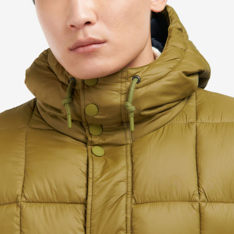 Barbour® Fell Baffle Quilted Jacket - NORTH GREEN image number 3
