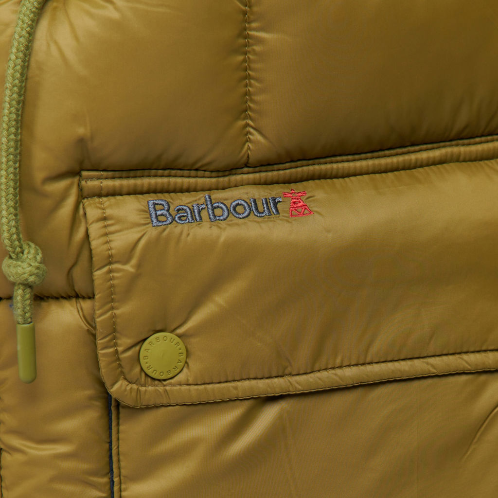 Barbour® Fell Baffle Quilted Jacket - NORTH GREEN image number 7