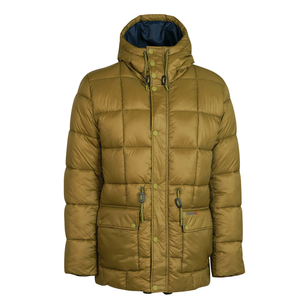 Barbour® Fell Baffle Quilted Jacket - NORTH GREEN image number 0