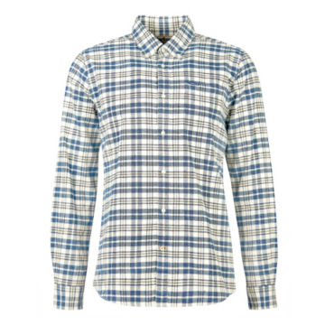 Barbour® Walson Tailored Shirt - MID BLUEimage number 0