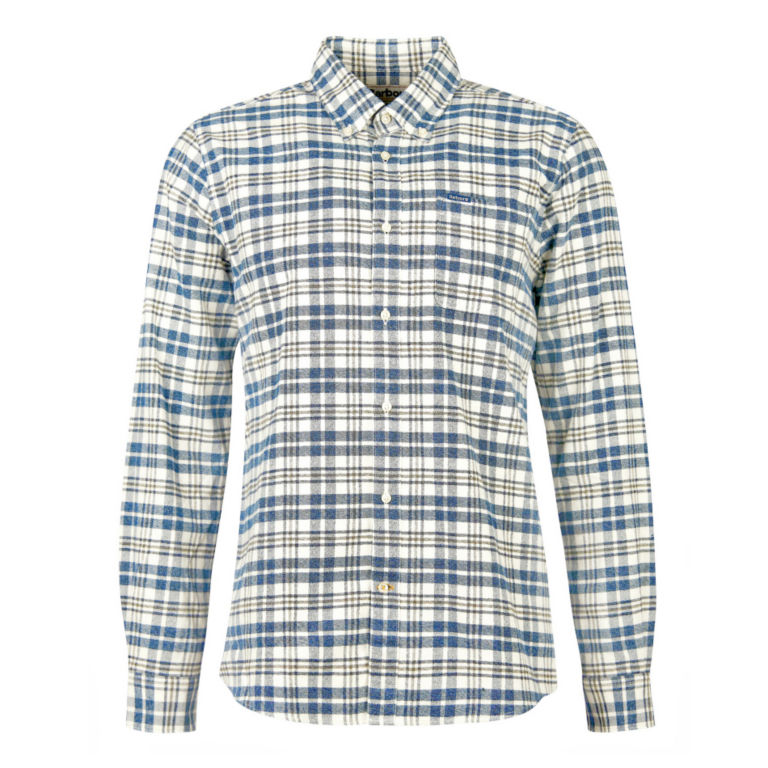 Barbour® Walson Tailored Shirt - MID BLUE image number 0