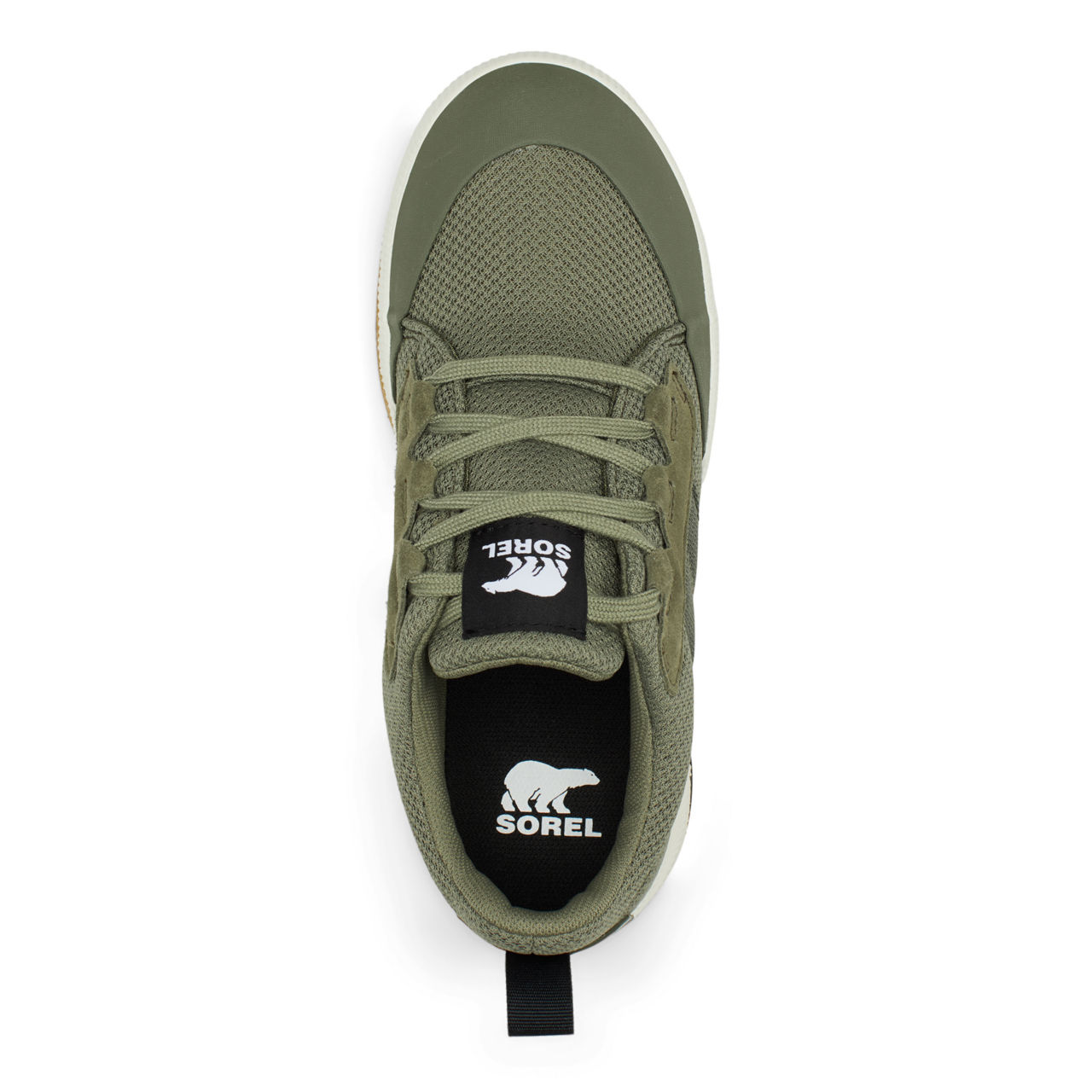Sorel® WaterProof Out-N-About III Low Sneaker - STONE GREEN image number 2