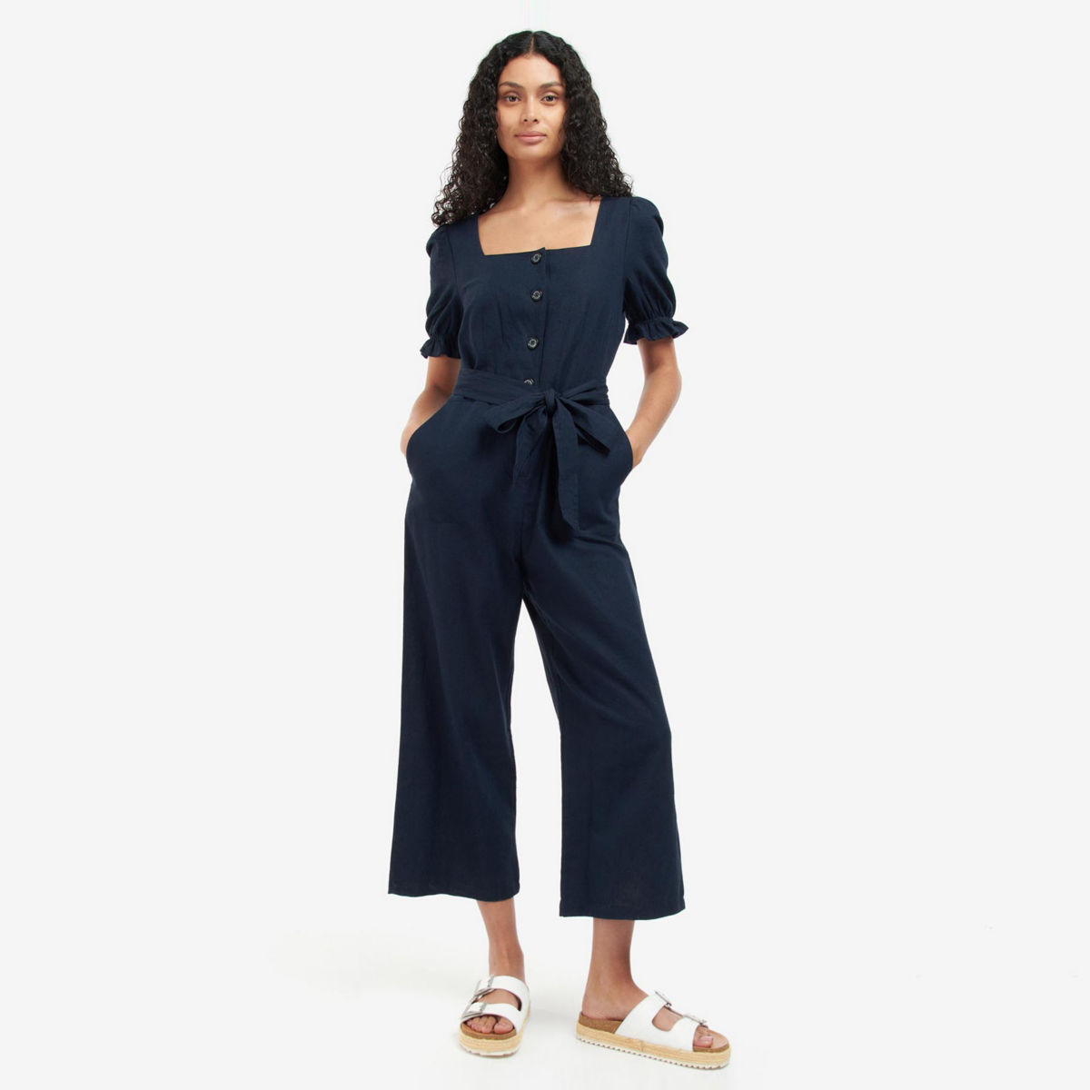 Barbour® Leilani Jumpsuit - NAVYimage number 0
