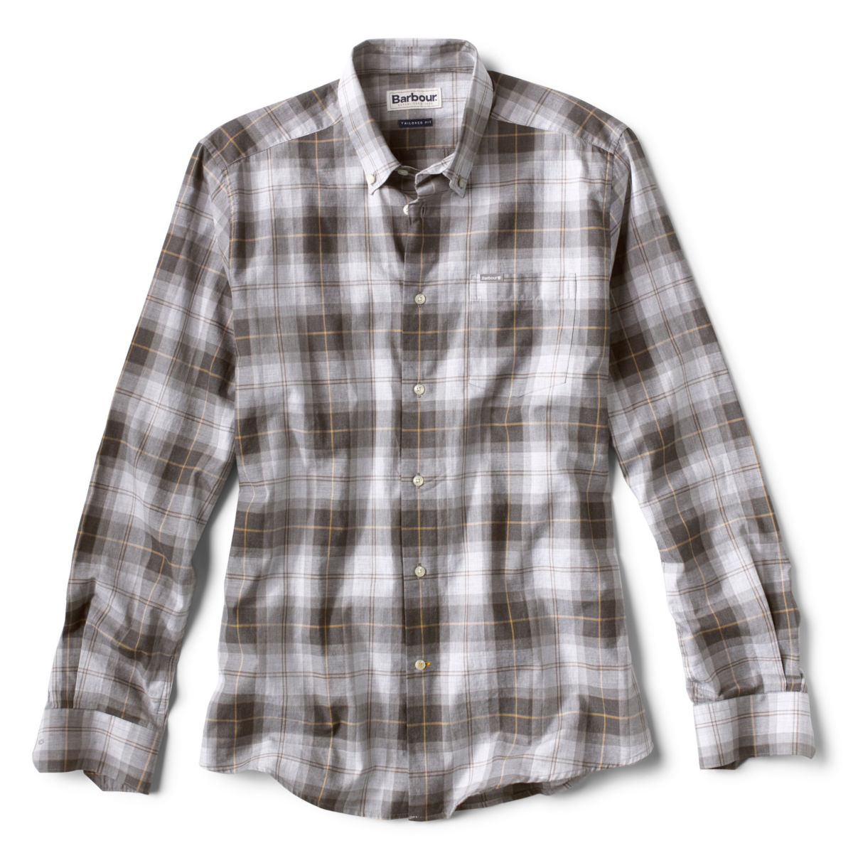 Barbour® Wetheram Tailored Shirt - GREYSTONEimage number 0