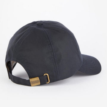 Barbour® Belsay Wax Sports Cap - NAVYimage number 2