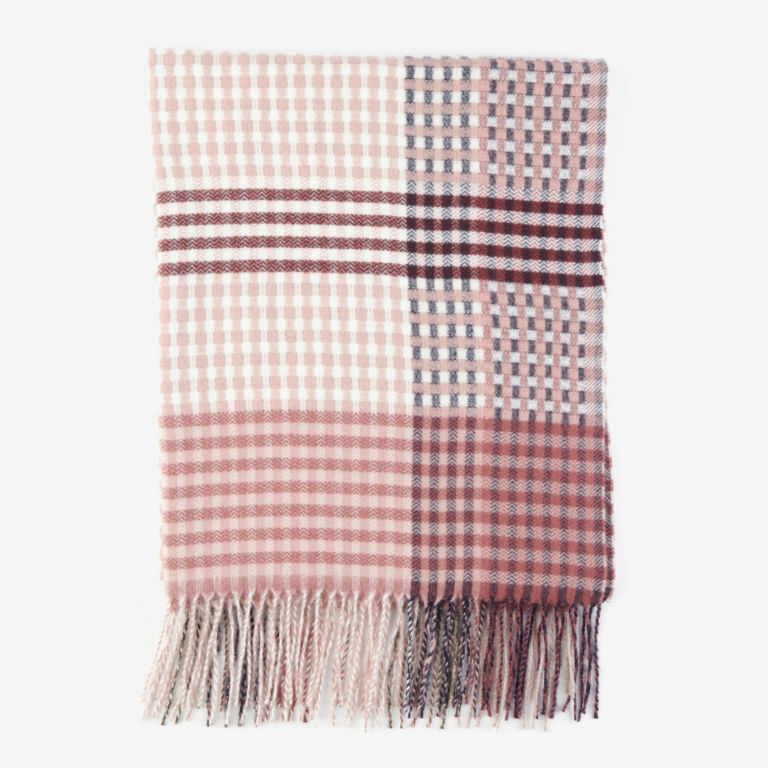 Barbour® Bryony Check Scarf - MIDNIGHT BERRY image number 1