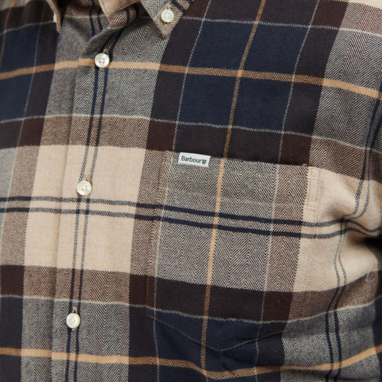 Barbour® Hogside Tartan Regular Fit Shirt - AUTUMN DRESS image number 4