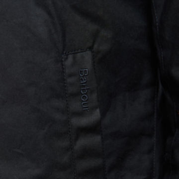 Barbour® Harrington Wax Jacket - BLACK image number 5