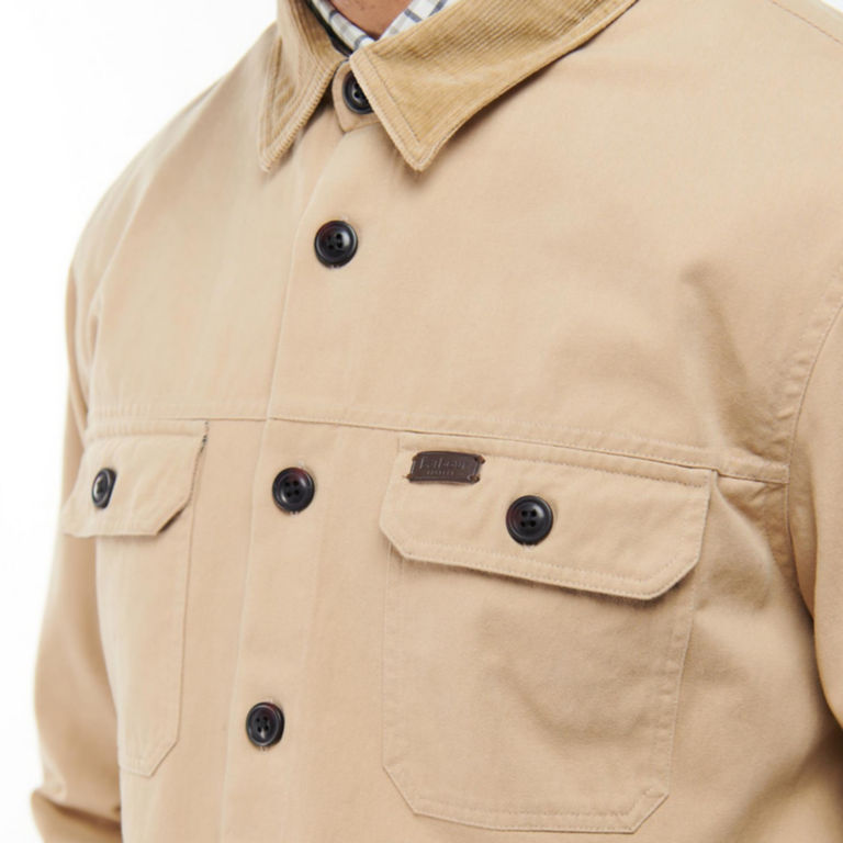 Barbour® Catbell Overshirt - LIGHT STONE image number 4