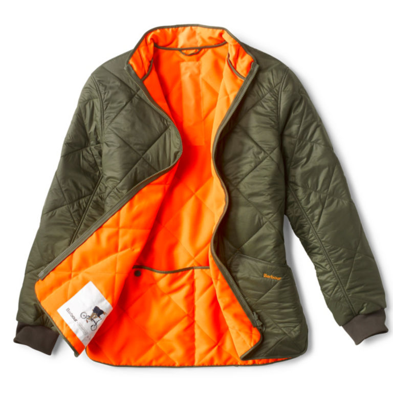 Barbour® Men’s Brompton Reversible Fold Quilted Jacket - OLIVE image number 2