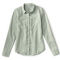 Performance Linen Long-Sleeved Shirt - SEA GLASS image number 0