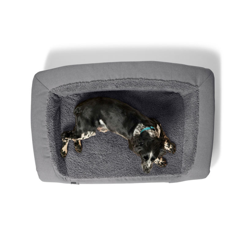 Orvis RecoveryZone&reg; FleeceLock&reg; Couch Dog Bed - SLATE image number 1