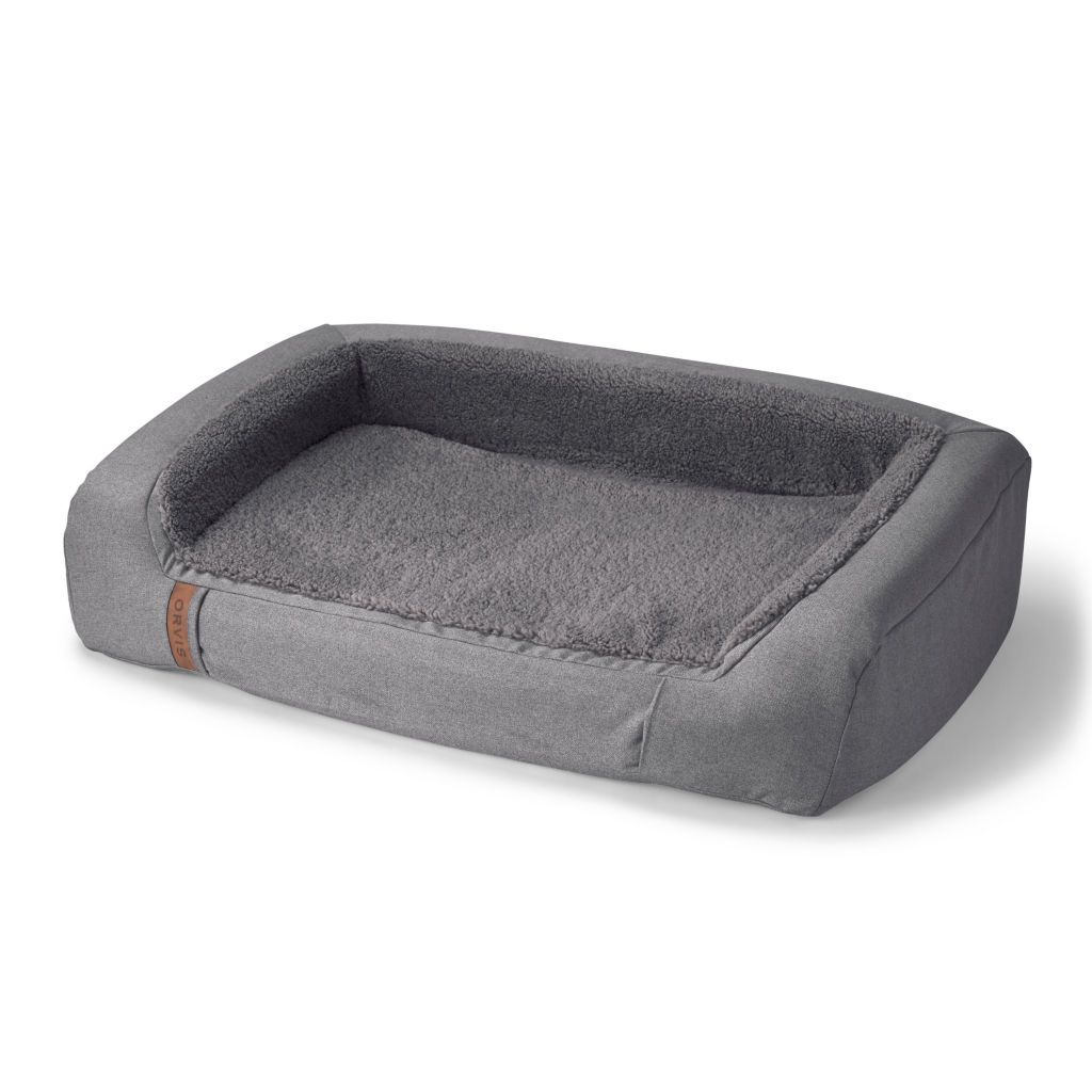 Orvis RecoveryZone® FleeceLock® Couch Dog Bed - SLATE image number 2