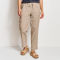 Performance Linen Ankle Pants - NATURAL image number 1