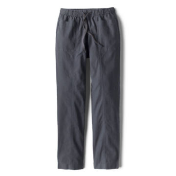 Women's Performance Linen Relaxed Fit Straight-Leg Ankle Pants -  image number 4