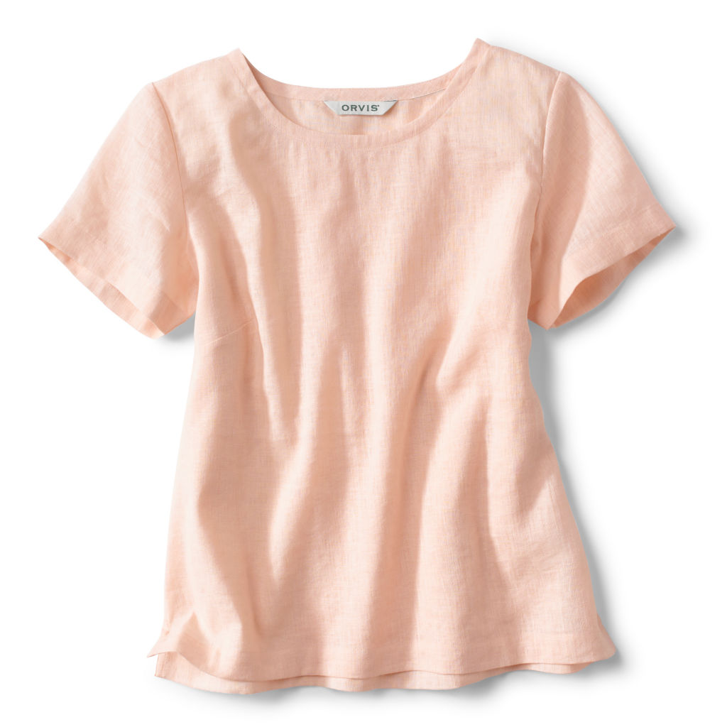 Performance Linen Short-Sleeved Shirt -  image number 4