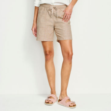 Performance Linen Relaxed Fit 6" Shorts - 