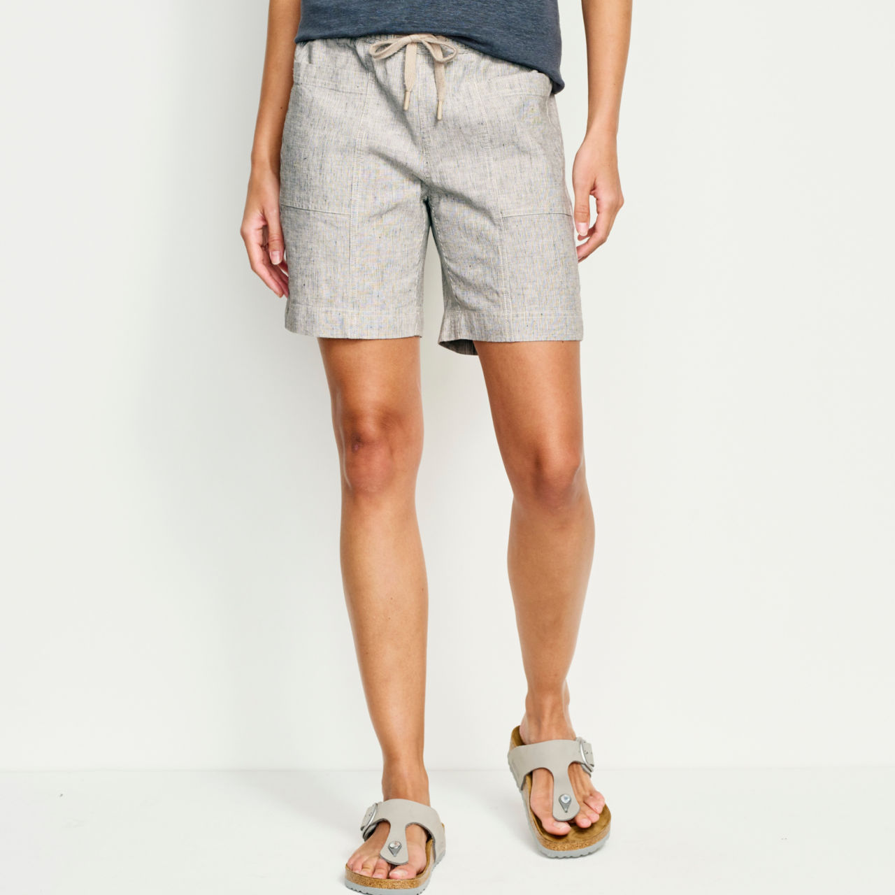 Performance Linen Relaxed Fit 6" Shorts -  image number 0