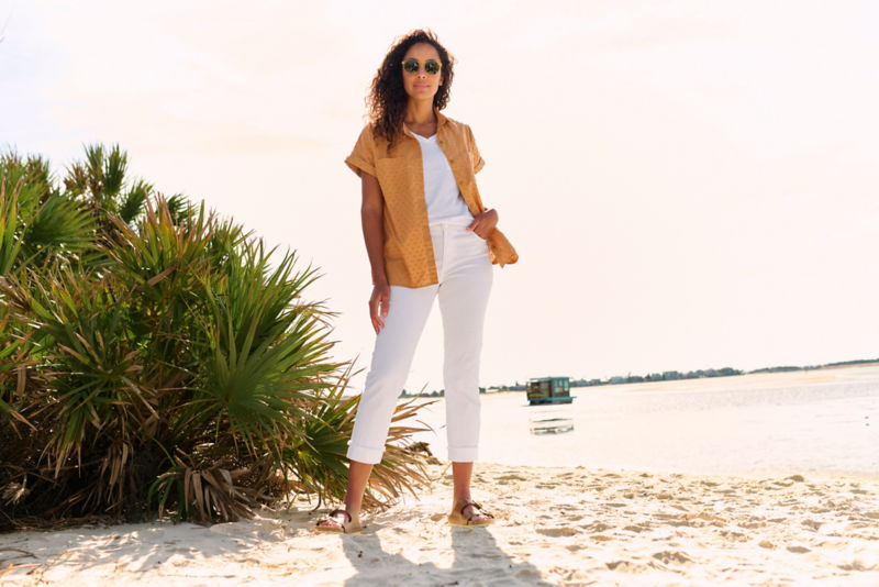 Women&rsquo;s Birkenstock&reg; Arizona Big Buckle Sandals - COGNAC A-B image number 7