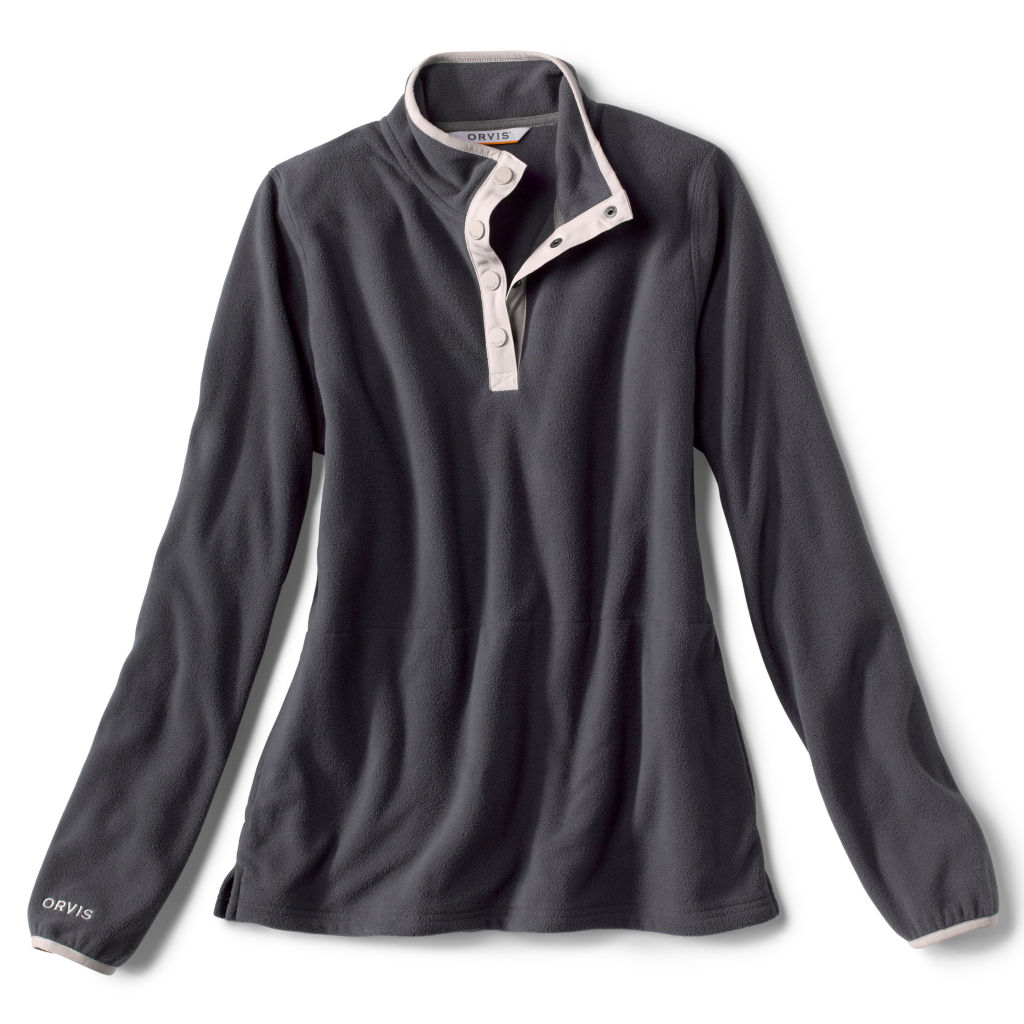 Women’s Hill Country Microfleece Quarter-Snap - CARBON image number 1