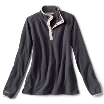 Women's Hill Country Microfleece Quarter-Snap - CARBONimage number 0