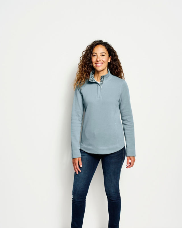 Signature Print-Trim Sweatshirt -  image number 0