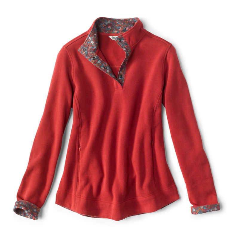 Signature Print-Trim Sweatshirt -  image number 5