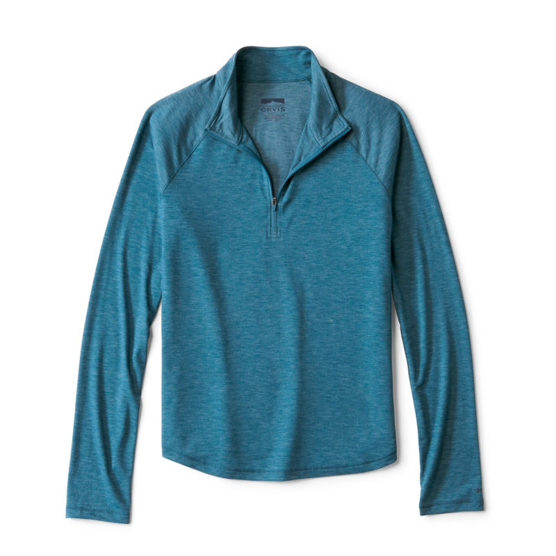 Women&rsquo;s DriCast&trade; 1/4-Zip - BLUE LAGOON image number 2