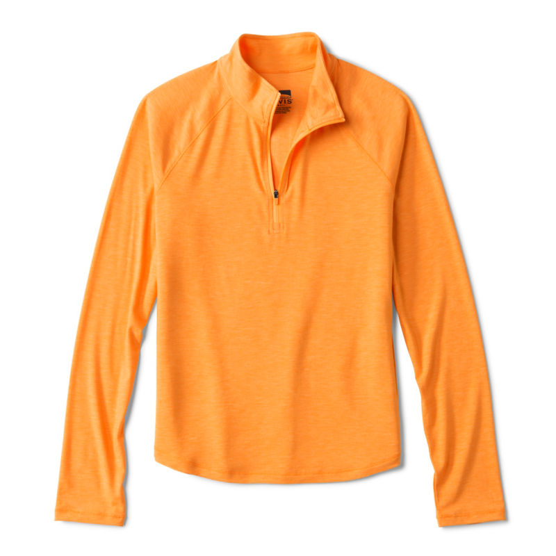 Women&rsquo;s DriCast&trade; 1/4-Zip - TANGERINE image number 0