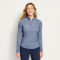 Women's DriCast™ Quarter-Zip - PUNCH STAMPED LEAF image number [object Object]
