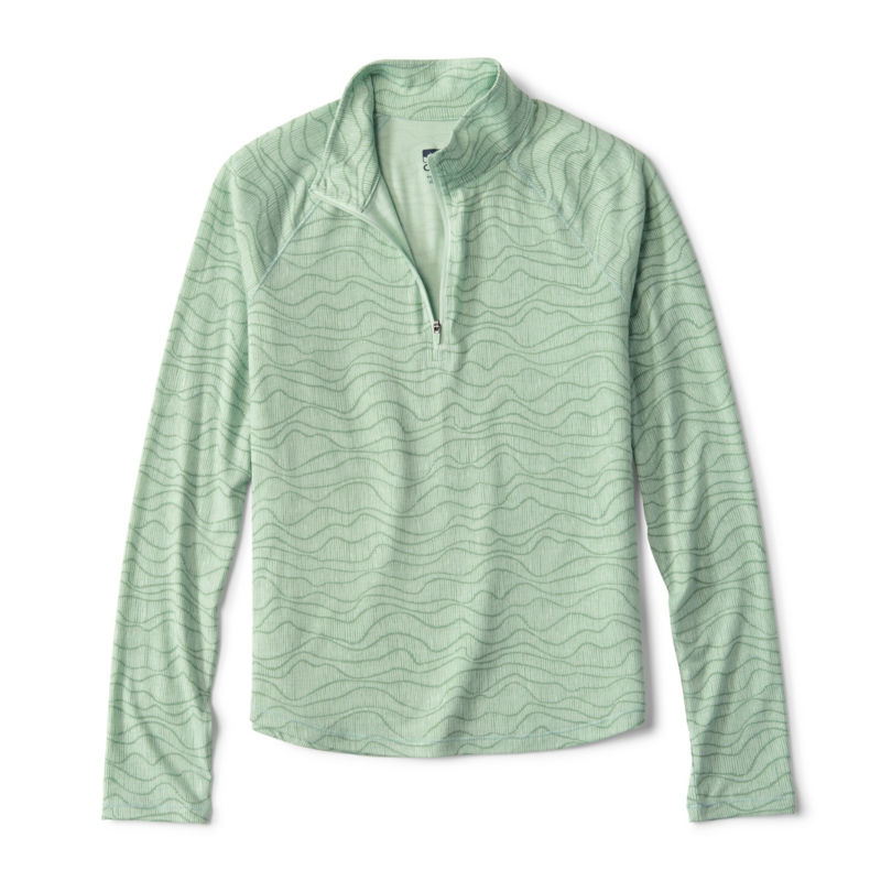 Women&rsquo;s DriCast&trade; 1/4-Zip - ALOE WAVES
