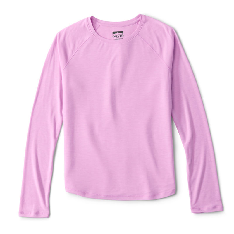 Women's DriCast&trade; Long-Sleeve Crew - SPRING LILAC image number 0