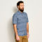 Tech Chambray Western Printed Short-Sleeved Shirt - BLANKET image number 3