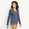 Lightweight Textured Henley Sweater -  image number 1