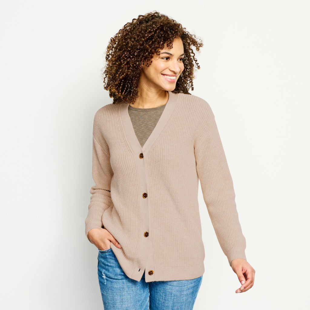 Anywear Relaxed Ribbed Cardigan Sweater | Orvis