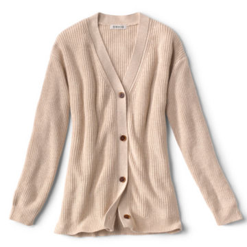 Anywear Relaxed Ribbed Cardigan - FEATHERimage number 5
